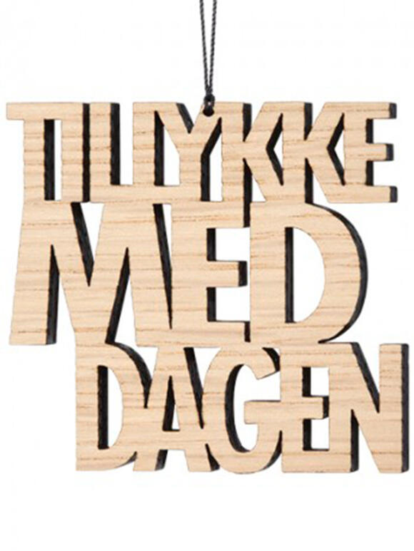 Felius Design - Tillykke med dagen egetræ 2 stk