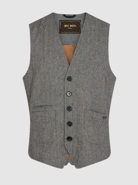 Mos Mosh - Mason Stripe Waistcoat