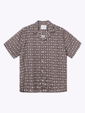 Les Deux - Ornament AOP Tencel SS Shirt