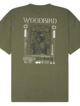 Wood Bird - Baine Train Tee