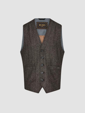Mos Mosh - Mason Herringbone Waistcoat