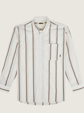 Wood Bird - Yuzo Stripe Shirt