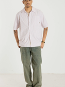 Wood Bird - Banks Stripe Shirt