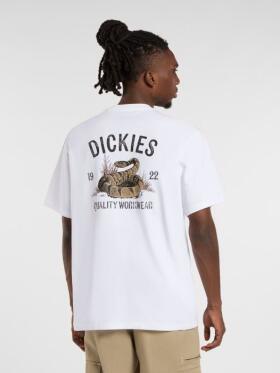 Dickies - Snake SS Tee White