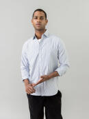 Mos Mosh - Marco Oxford Stripe Shirt