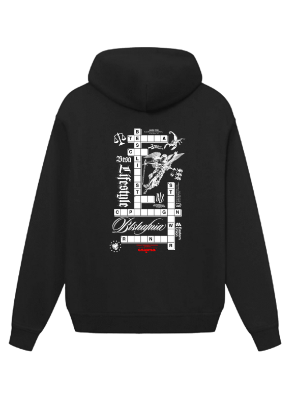 BLS Hafnia - Enigma Crossword Zip Hoodie