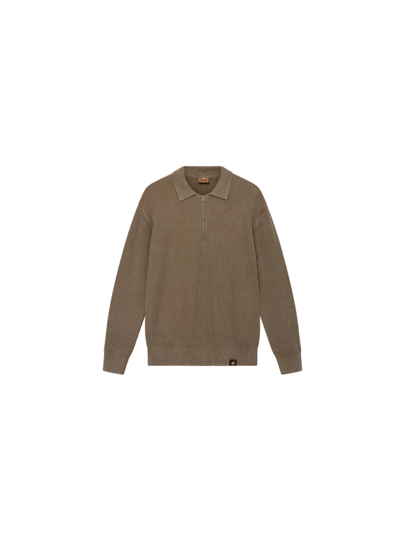 Mos Mosh - Royce Zip Polo Knit