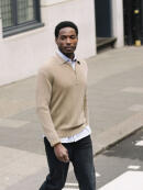Mos Mosh - Royce Zip Polo Knit