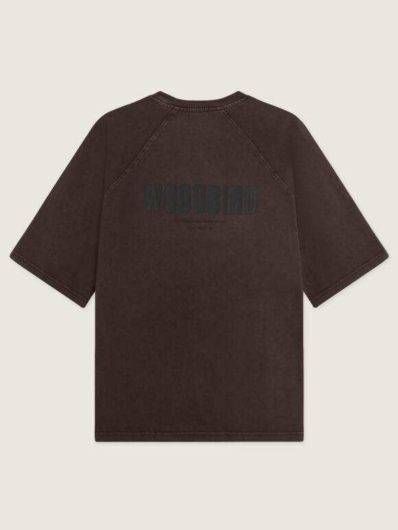 Wood Bird - Blake Washed Logo Tee