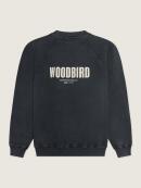 Wood Bird - Zhang Washed Logo Crew