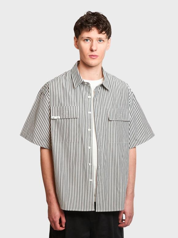 Lau Lau - SHORT SLEEVE STRIPED SHIRT