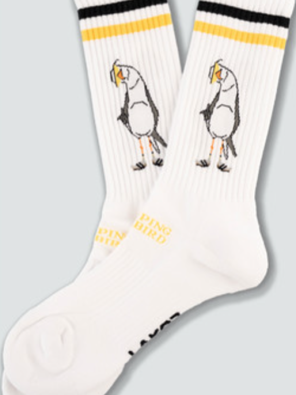 Lakor - Flipping The Bird Tennis Socks