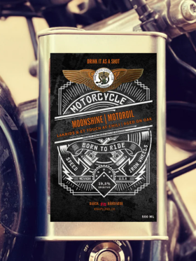 Knaplund - Harley Moonshine 25% 500 ml