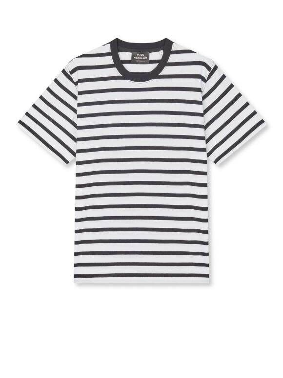 Mads Nørgaard - Stripe Frode Tee Cotton Jersey