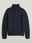 G-Star - Double Collar Half Zip Knit