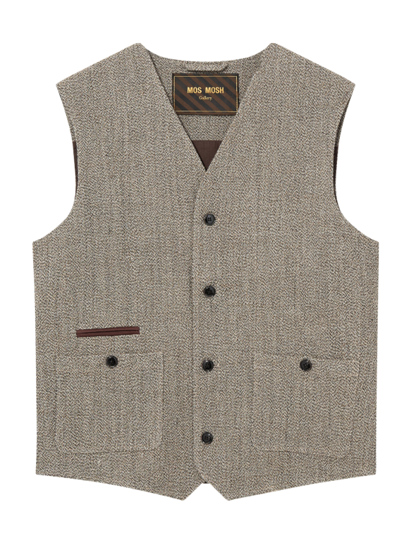 Mos Mosh - Conor Tweed Waiscoat