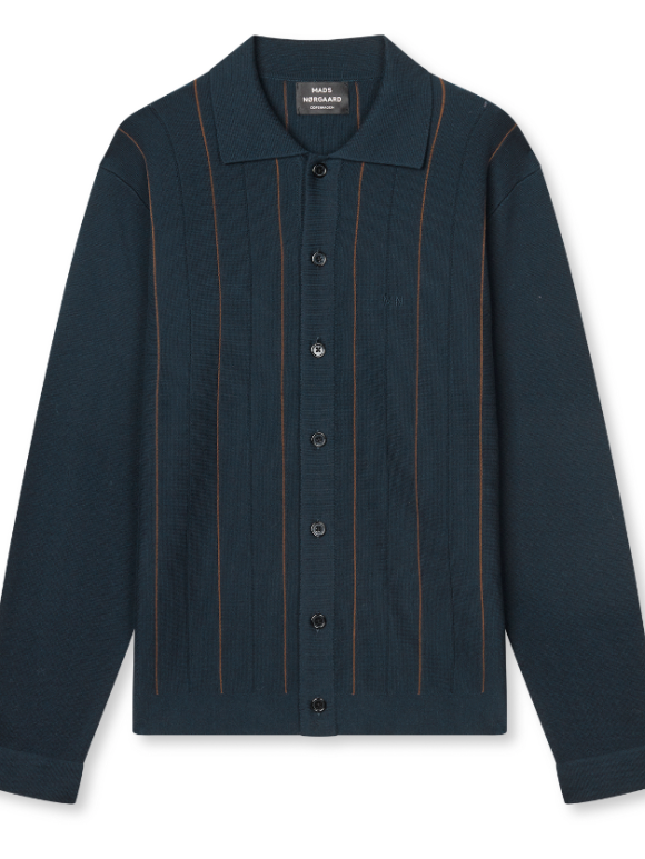Mads Nørgaard - Classy Brando Polo LS Knit