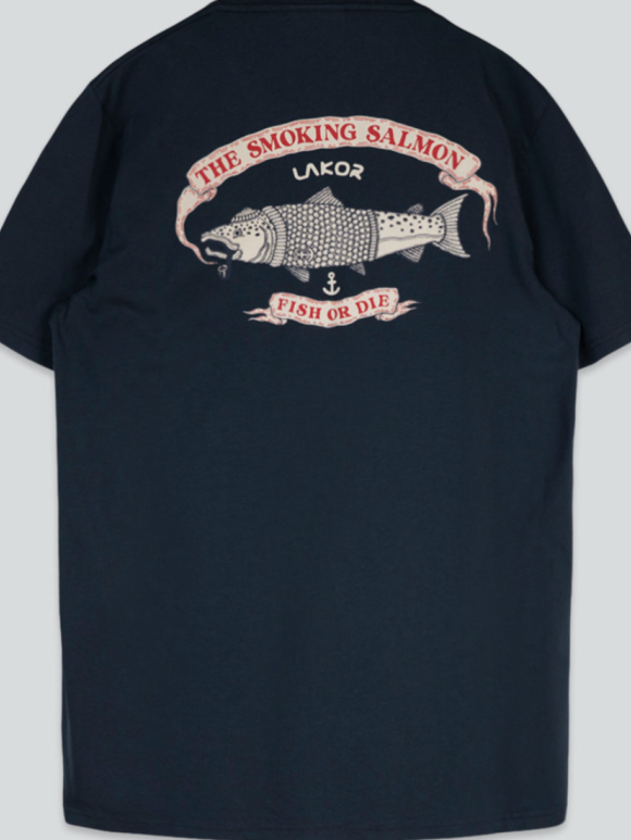 Lakor - The Smoking Salmon Back T-shir